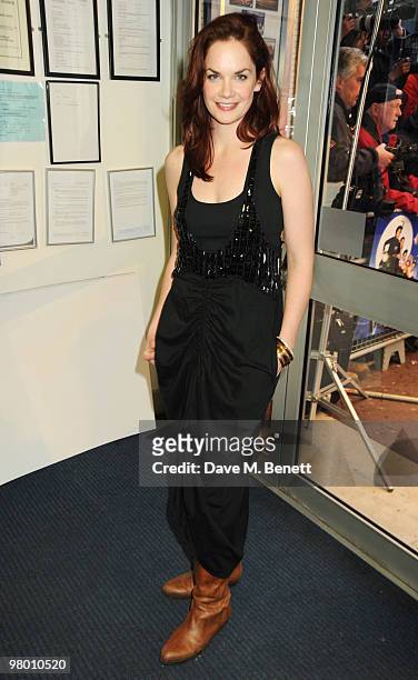 Ruth Wilson arrives at the 'Nanny McPhee And The Big Bang' world film premiere at the Odeon West End on March 24, 2010 in London, England.