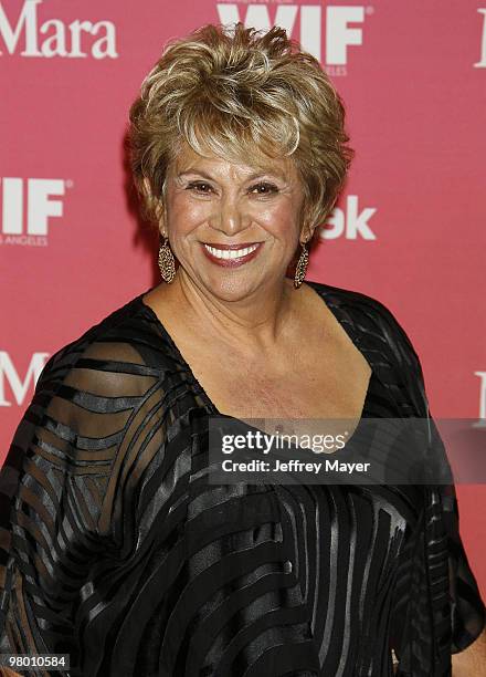 Actress Lupe Ontiveros arrives at Women In Film's 2009 Crystal and Lucy Awards at the Hyatt Regency Century Plaza on June 12, 2009 in Century City,...