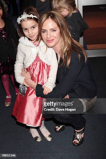 Trinny Woodall attends the World Premiere of Nanny McPhee And The Big Bang held at the Odeon West End on March 24, 2010 in London, England.