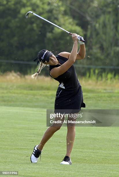 Natalie Gulbis during the first round at Newport Country Club, site of the 2006 U. S. Women's Open in Newport, Rhode Island, June 30, 2006.