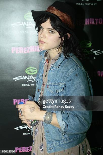 Soko attends Perez Hilton's One Night in Austin at 301 Brazos during SXSW Music Festival on March 20, 2010 in Austin, Texas.