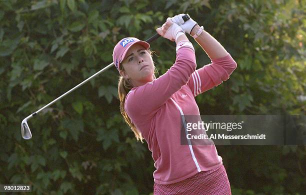 Paula Creamer during the final round at Newport Country Club, site of the 2006 U. S. Women's Open in Newport, Rhode Island, July 2.