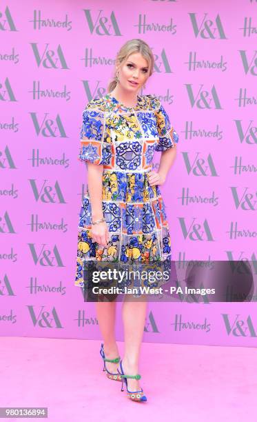 Lady Kitty Spencer arrives at the V&A Summer Party at the Victoria and Albert Museum in London.