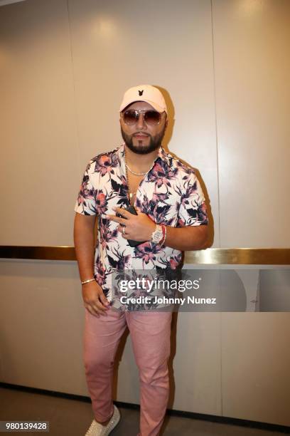 Alex Sensation attends the Humanity Of Connection event at David Geffen Hall on June 20, 2018 in New York City.