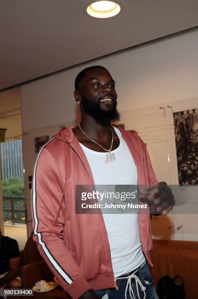 Lance Stephenson attends the Humanity Of Connection event at David Geffen Hall on June 20, 2018 in New York City.