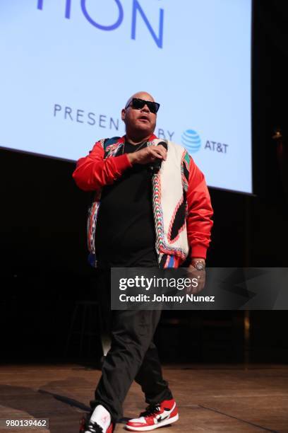 Fat Joe performs at the Humanity Of Connection event at David Geffen Hall on June 20, 2018 in New York City.