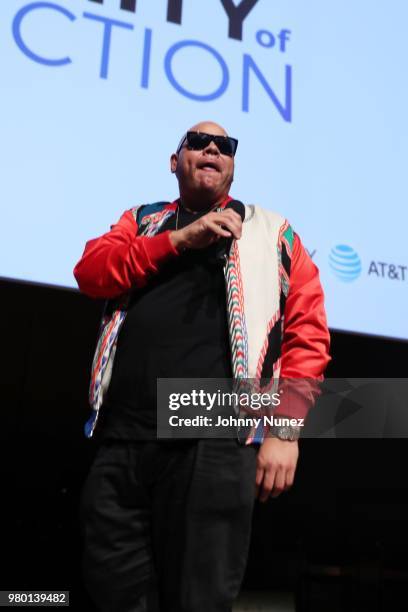 Fat Joe performs at the Humanity Of Connection event at David Geffen Hall on June 20, 2018 in New York City.