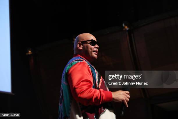 Fat Joe performs at the Humanity Of Connection event at David Geffen Hall on June 20, 2018 in New York City.