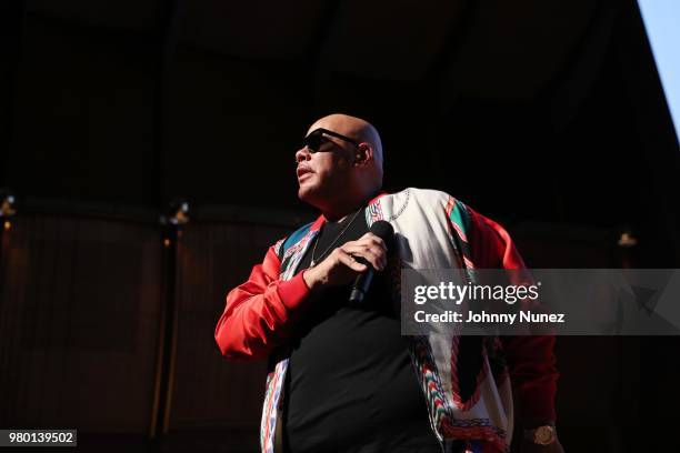 Fat Joe performs at the Humanity Of Connection event at David Geffen Hall on June 20, 2018 in New York City.