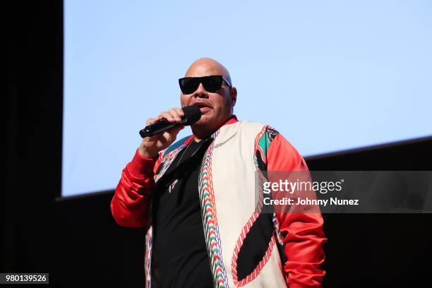 Fat Joe performs at the Humanity Of Connection event at David Geffen Hall on June 20, 2018 in New York City.