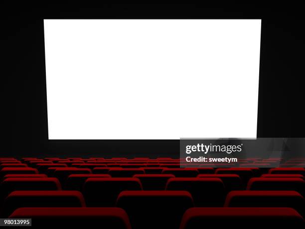 映画館劇場 - projection screen ストックフォトと画像