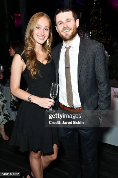 Alex Wineholt and Cam Williams attend The Next Generation Board of The TEAK Fellowship Presents: A Midsummer Night at Ph-D Lounge at the Dream...