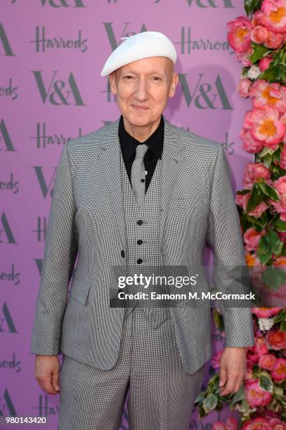 Stephen Jones attends the V&A Summer Party at The V&A on June 20, 2018 in London, England.