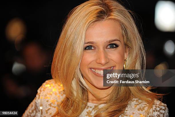 Lara Lewington attends the UK Film Premiere of The Shouting Men at Odeon West End on March 2, 2010 in London, England.