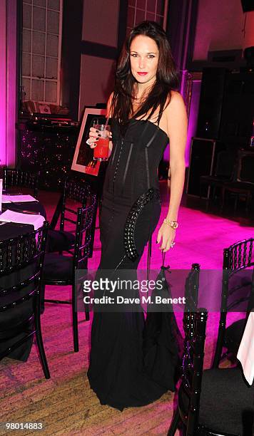 Claire Merry attends the Mummy Rocks party in aid of the Great Ormond Street Hospital Children's Charity, at the Bloomsbury Ballroom on March 24,...