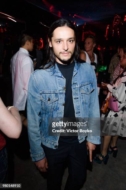 Olivier Theyskens attends the Raf Simons Menswear Spring/Summer 2019 show as part of Paris Fashion Week on June 20, 2018 in Montreuil, France.