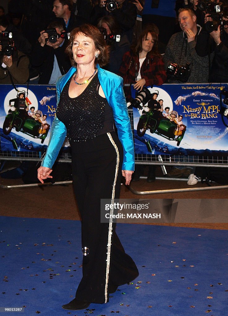 British actress Celia Imrie poses for ph