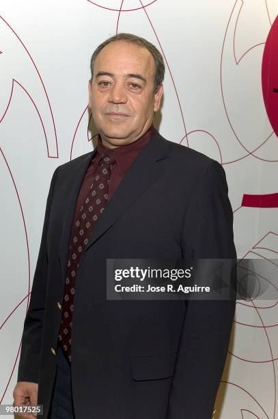 Presentation of the TV serie 'El comisario'. Portrait of Tito Valverde, spanish actor.