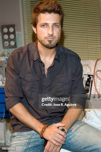 September 04, 2007. Madrid, Spain. Presentation of Telecinco serie "Hospital Central". In the photo, the actor Jesús Olmedo.