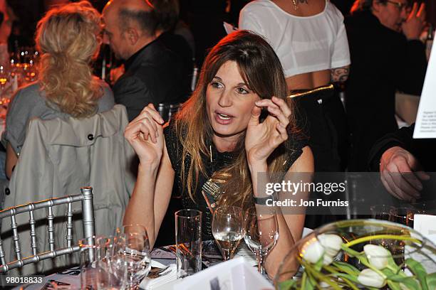 Jemima Khan attends the ICA fundraising gala at KOKO on March 24, 2010 in London, England.