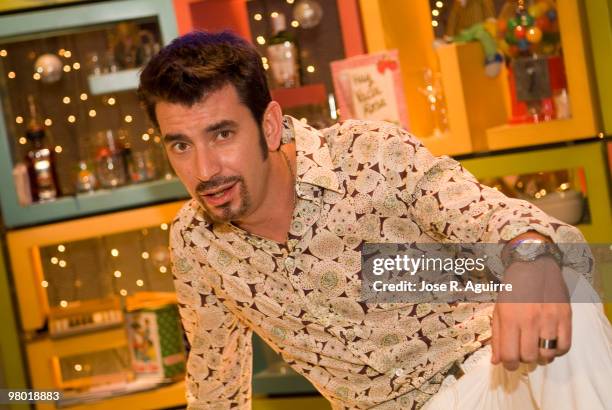 October 05, 2007. Madrid, Spain. Portrait of Arturo Vals, actor.