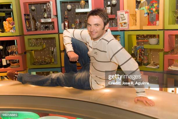 October 05, 2007. Madrid, Spain. Portrait of Fernando Tejero, actor.