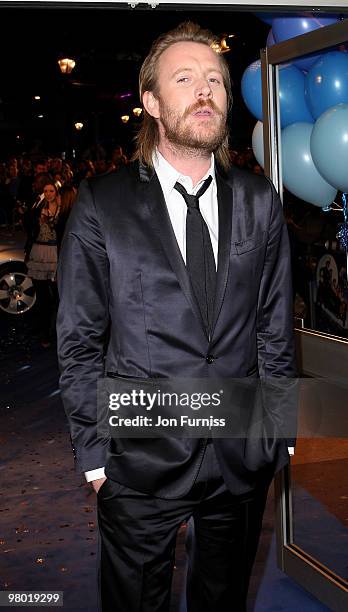 Actor Rhys Ifans attends the world premiere of 'Nanny McPhee And The Big Bang' at Odeon West End on March 24, 2010 in London, England.