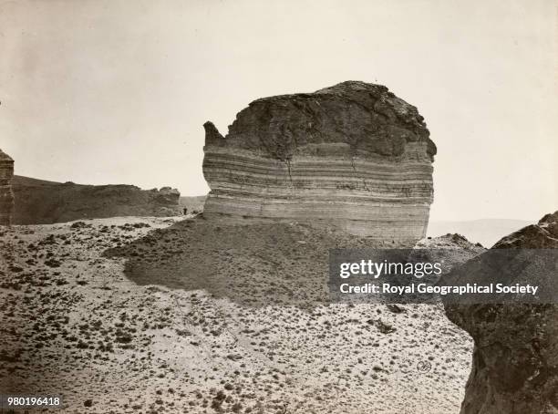 Tea Pot Rock, Green River, Union Pacific Railroad, Utah, Photographed by W. H. Jackson for U.S. Geological Survey of the Territories United States of...