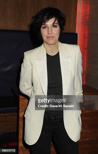 Sharleen Spiteri attends the Mummy Rocks party in aid of the Great Ormond Street Hospital Children's Charity, at the Bloomsbury Ballroom on March 24,...