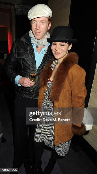 Damian Lewis and Helen McCrory attend the Mummy Rocks party in aid of the Great Ormond Street Hospital Children's Charity, at the Bloomsbury Ballroom...