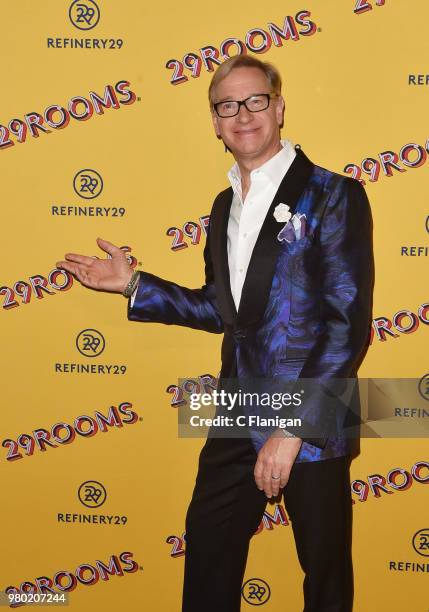 Paul Feig attends Refinery29's 29Rooms San Francisco Turn It Into Art Opening Party at the Palace of Fine Arts on June 20, 2018 in San Francisco,...