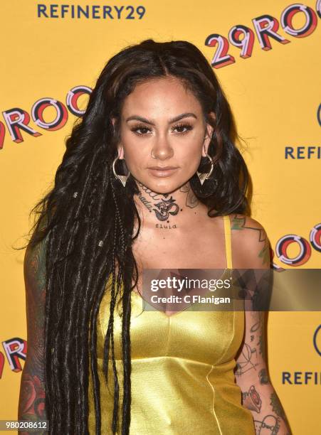 Kehlani attends Refinery29's 29Rooms San Francisco Turn It Into Art Opening Party at the Palace of Fine Arts on June 20, 2018 in San Francisco,...