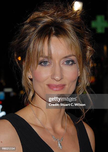 Natascha McElhone arrives for the ICA Fundraising Gala at KoKo on March 24, 2010 in London, England.