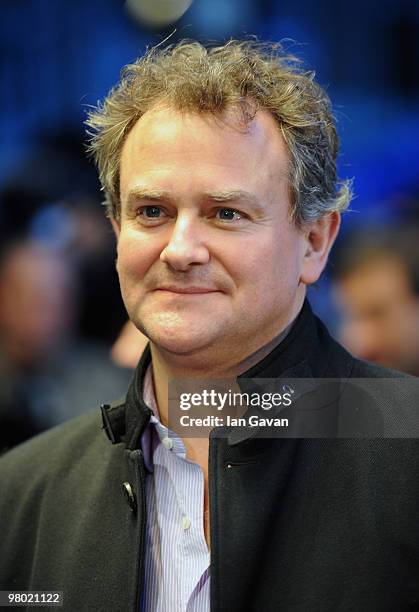 Hugh Bonneville attends the 'Nanny McPhee And The Big Bang' world film premiere at the Odeon West End on March 24, 2010 in London, England.