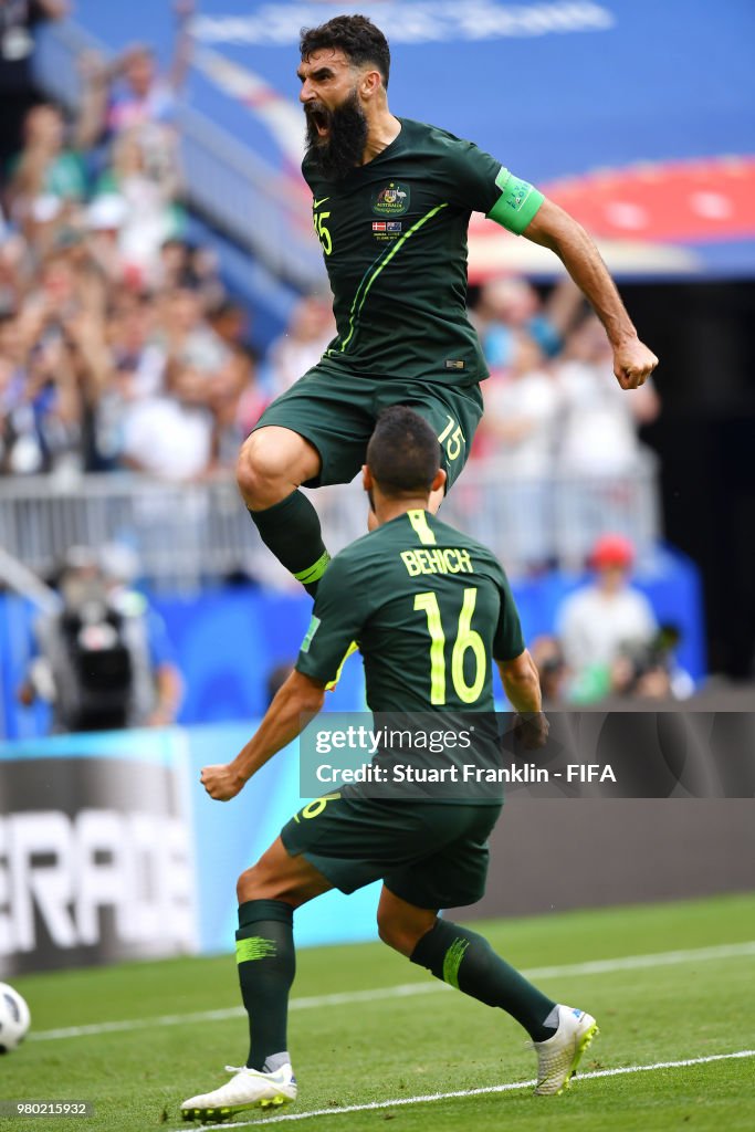 Denmark v Australia: Group C - 2018 FIFA World Cup Russia