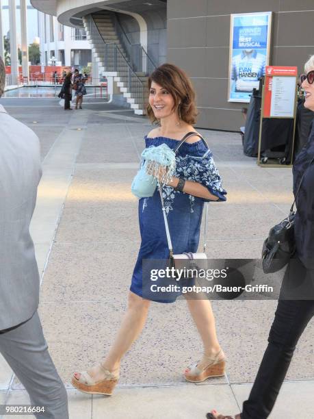 Nia Vardalos is seen on June 20, 2018 in Los Angeles, California.