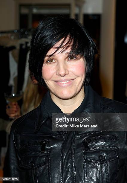 Sharleen Spiteri attends the opening of By Malene Birger new flagship store on March 24, 2010 in London, England.