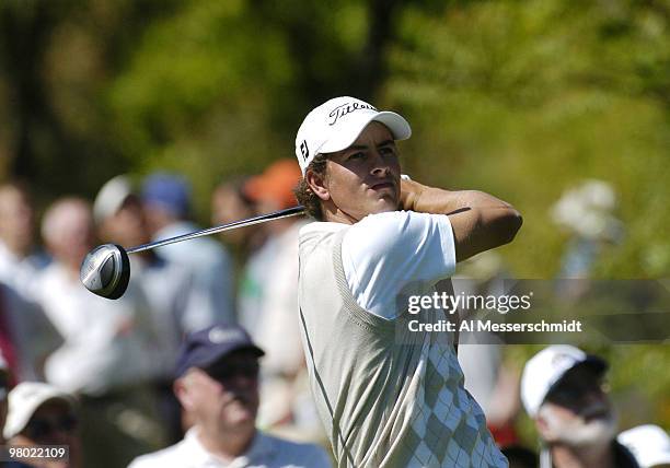 Adam Scott competes in the Bay Hill Invitational, Orlando, Florida, March 18, 2004.