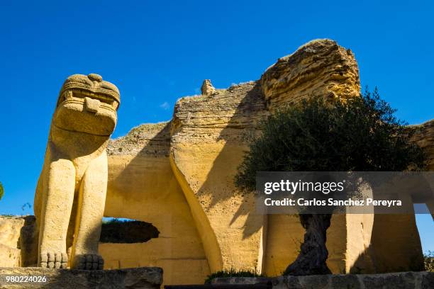 quarry in spain - osuna photos et images de collection