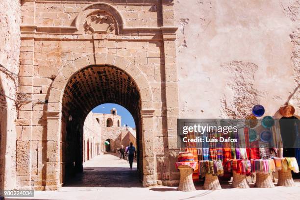 skala de la ville in essaouira - skala stock pictures, royalty-free photos & images