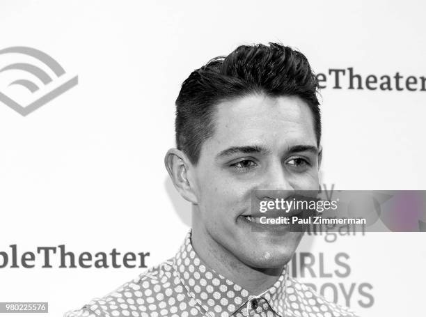 Casey Cott attends "Girls & Boys" Opening Night at the Minetta Lane Theatre on June 20, 2018 in New York City.