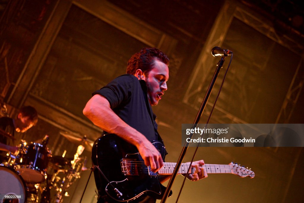 Editors Perform At Brixton Academy