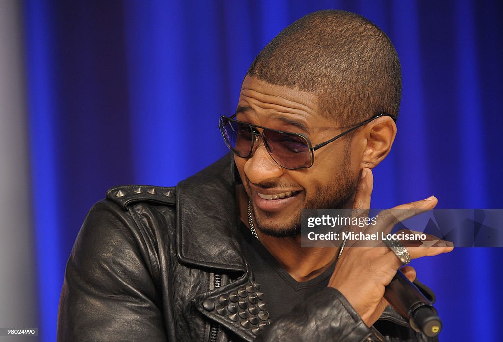 Usher & College Boyys Visit BET's "106 & Park"