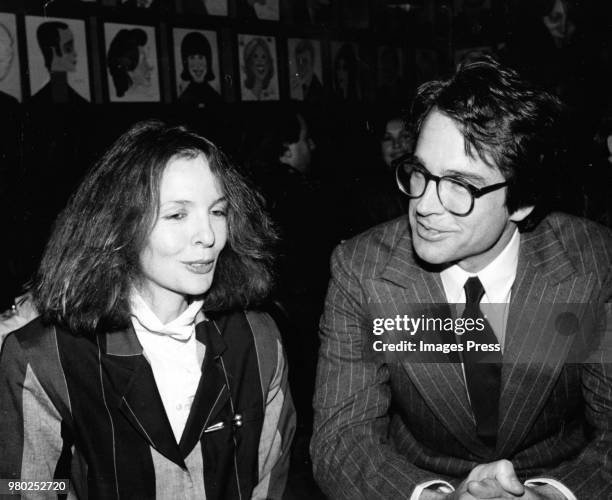 Diane Keaton and Warren Beatty circa 1981 in New York.