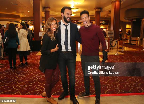 Director Rodrigo Bernardo and guests attend the Chocolatefilmes' Premiere Of "Maybe A Story Of Love" at Pacific Theatres at The Grove on May 30, 2018...