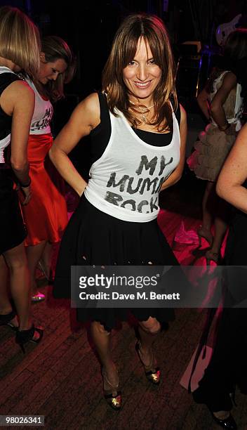 Emily Oppenheimer attends the Mummy Rocks party in aid of the Great Ormond Street Hospital Children's Charity, at the Bloomsbury Ballroom on March...