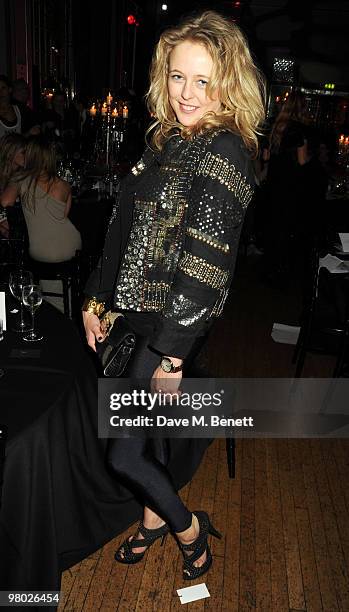 Alexandra Spencer Churchill attends the Mummy Rocks party in aid of the Great Ormond Street Hospital Children's Charity, at the Bloomsbury Ballroom...