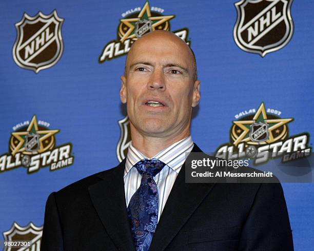 Mark Messier at the 2007 NHL All-Star game Jan. 24 in Dallas.