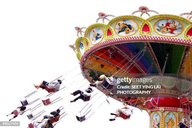 a fun amusement park ride - my lai sit stock pictures, royalty-free photos & images