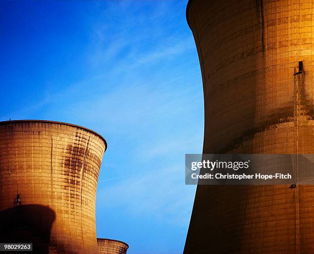 cooling towers - christopher hope-fitch stock pictures, royalty-free photos & images